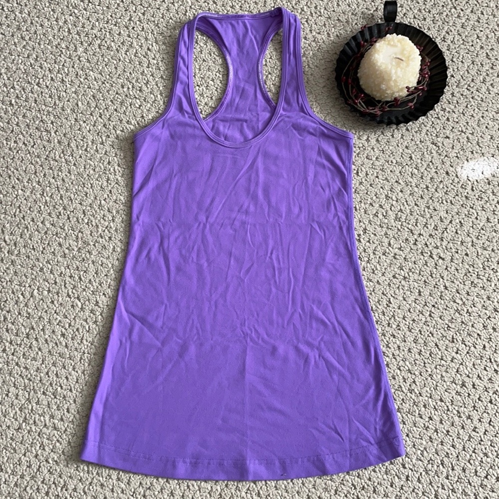 Lululemon Cool Racerback power purple